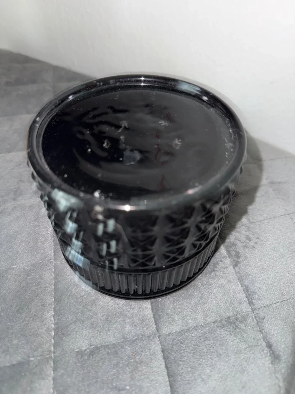 Black Onyx Colored Candle Holder